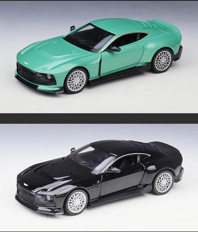 WELLY 1:24 Aston Martin Valour Supercar Alloy Car Diecasts & Toy Vehicles Car Model Miniature Scale Model Car Toy For Children