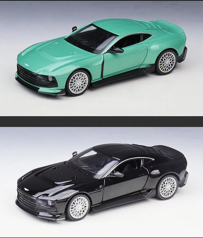 WELLY 1:24 Aston Martin Valour Supercar Alloy Car Diecasts & Toy Vehicles Car Model Miniature Scale Model Car Toy For Children