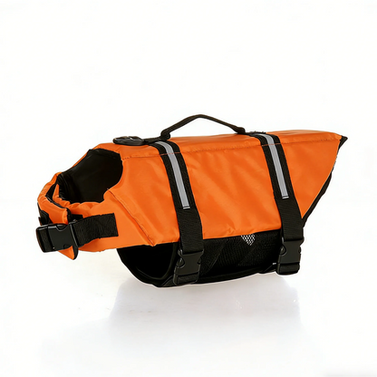 Dogs Safe Vest Life Jacket Summer Clothes Puppy Sleveless Pet Supplies Swimsuit Large Dogs Costume Clothing Adjustable Swimwear