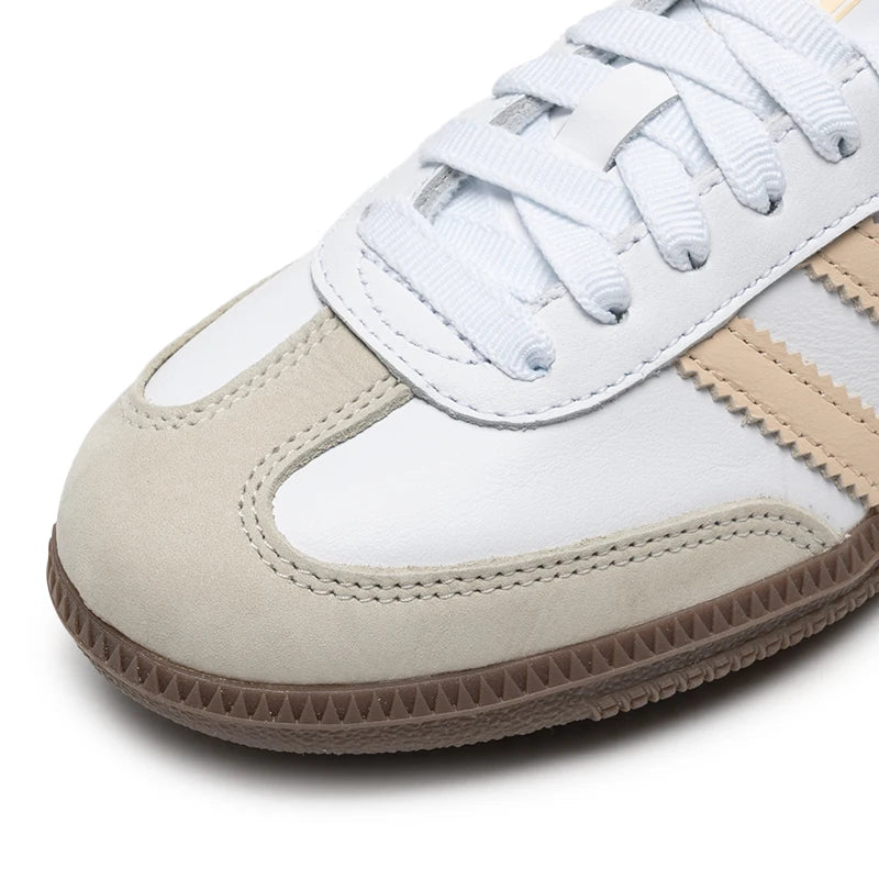 Adidas Originals Samba Women's Sneakers Retro Trendy Fashion T-Toe Shoes Low-Top Lightweight Casual Shoes Jh7300