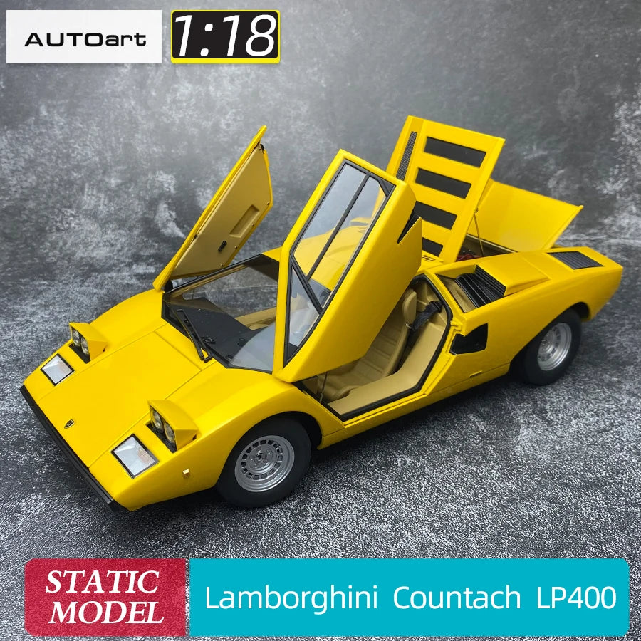 AUTOart 1/18 FOR Lamborghini Countach LP400 Car model   Sports car model metal Send to a friend Holiday gift