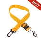 Adjustable Pet Dog Cat Car Seat Belt for Dogs Harness Leash Small Medium Travel Clip French Bulldog Dog Accessories Supplies