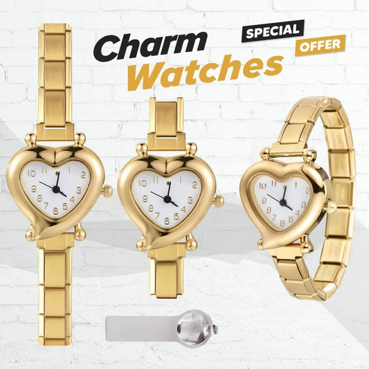 2026 Women's DIY 9MM Width Italian Elastic Charm Stainless Watch Bracelet Bangle For Party Friend Birthday Jewelry Gift