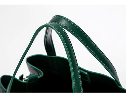 CH Classic Simple Solid Color Women's New Large Capacity Handbag Letter Element Women's Handbag