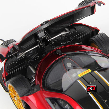 LCD CLD Diecast model 1/18 scale Pagani Imola Metal static decoration Holiday gift collection