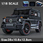 G800 Model Car 1:18 Alloy Diecast Metal Off-Road Vehicles Collection With Sound & Light Toy Cars Gift Series