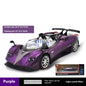 Simulated Super Sports 1:24 Car Zonda Alloy Car Model, Sound and Light Ornaments, Car Collection Toy Gift