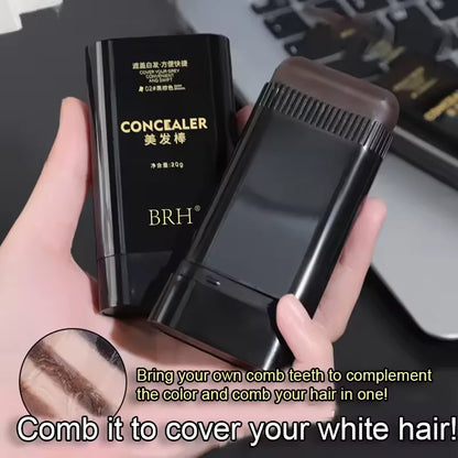Hair Dye 2 in1 -Stick with Comb,Quick Gray Coverage,Easy Application,Quickly Dye Hair Long Lasting Temporary Hair Coloring Pen