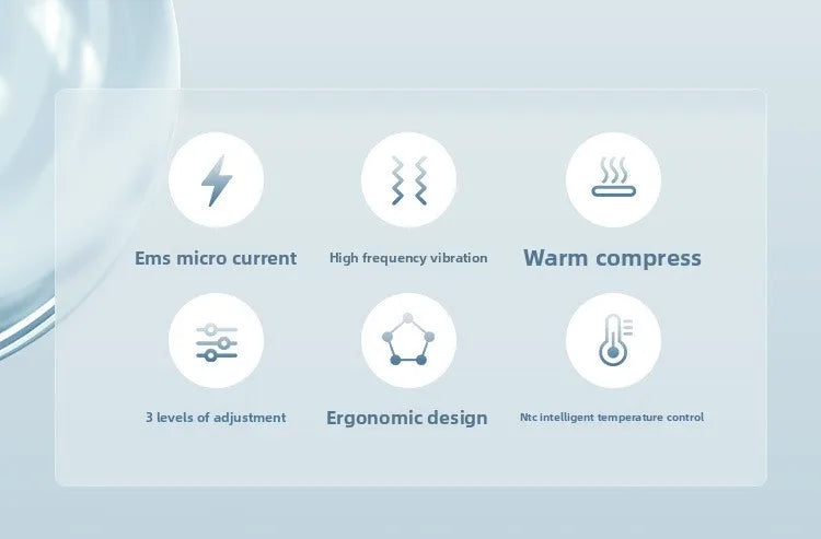 2026 New Electric Fascia Gun Deep Tissue Percussion Massager Guasha for Muscle Pain Relief Recovery Home Gym Travel Use