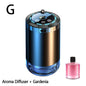 Smart Car Air Aromatherapy Diffuser Fragrance Car Air Fresheners Adjustable Humidifier Essential Oil Diffuser LED Ambient Light