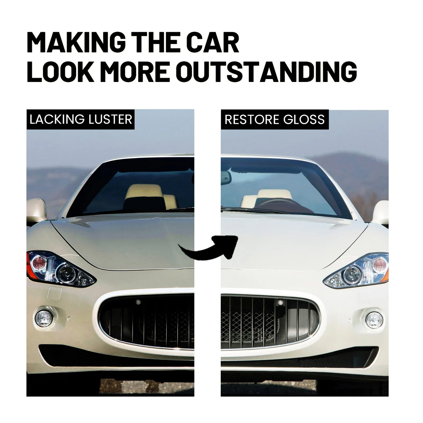 Say goodbye to oil films。Capacity 120ml。Make your car glass transparent with unobstructed visibility