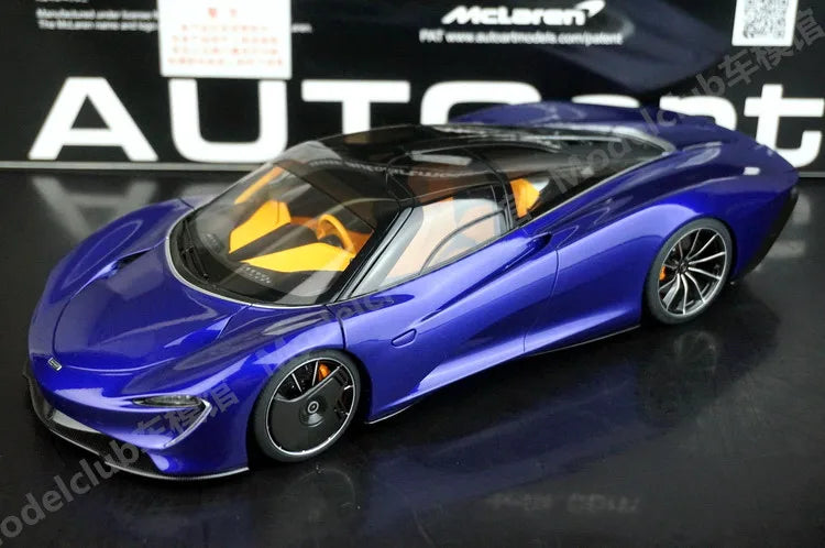 Autoart 1:18 Speedtail Simulation Limited Edition All Open Alloy Metal Static Car Model Toy Gift