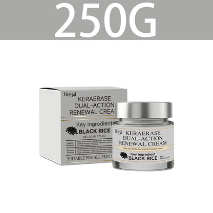 HOYGI Anti Dryness Face Cream Black Rice Facial Glowing Replenisning Shrink Pore Brightening Moisturizing Serum Soothing Redness