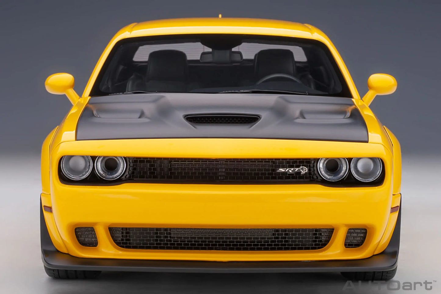 AUTOart 1/18 Dodge Challenger SRT 2023 Hellcat Widebody 2018 Car model Static model sports car birthday gift