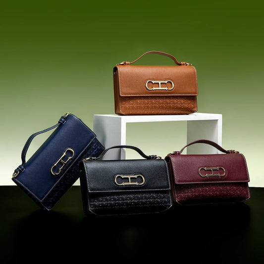 New Trend Classic Stylish Women's Bags Luxury Brands Monogram Prints Leather Small, Sophisticated and Elegant Tote Bags