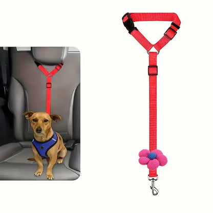 Dog Seat Belt for Vehicle Secure, Pet Car Tether Safety Leash for Dogs In Vehicles, Dog Seatbelt Tether,  Christmas Gift