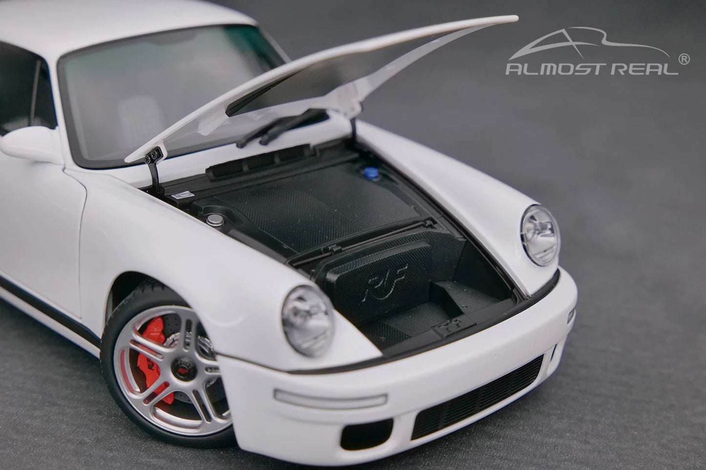 Almost Real  Diecast model 1:18  RUF SCR 2018 Realistic Car Model Collectible Holiday Gifts Static birthday gifts for  friends