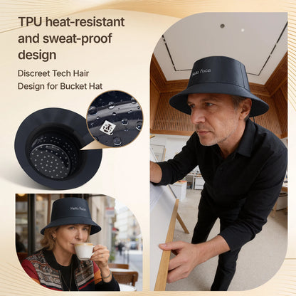 New Bucket Hat Hello Face 336 Pcs LED Hat Helmet Hair Growth Cap for Hair Loss Red Light 660nm Infrared Light 850nm Hair care