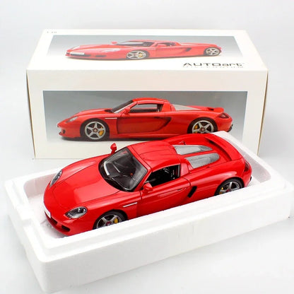 Autoart 1:18 CarreraGT Simulation Limited Edition All Open Alloy Metal Static Car Model Toy Gift