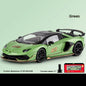 Large 1/18 Aventador SVJ Supercar Model Simulation Interior Details Adult Collection Ornaments