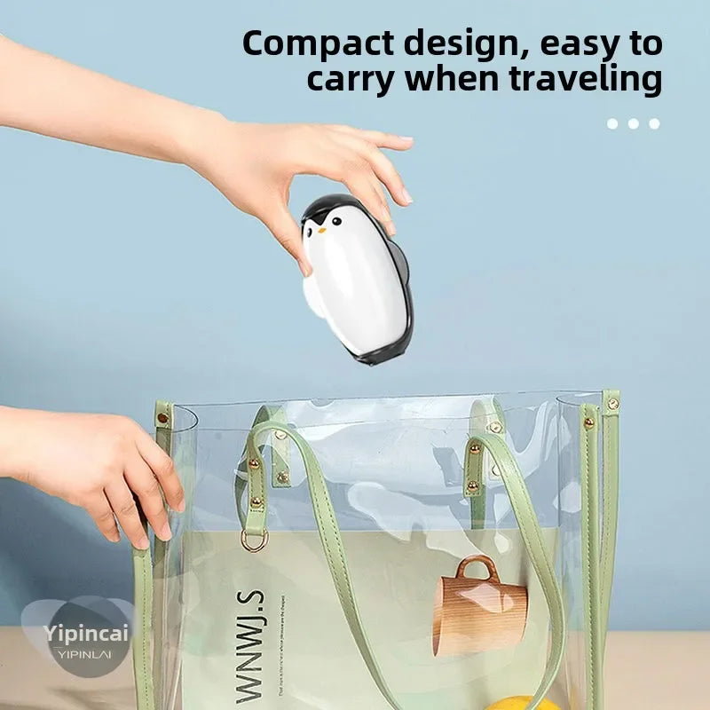 Washable Lint Remover Penguin Clothes Roller Portable Pet Hair Remover Dust Removal Eliminator Brush Hair Sticky Cleaning Tools