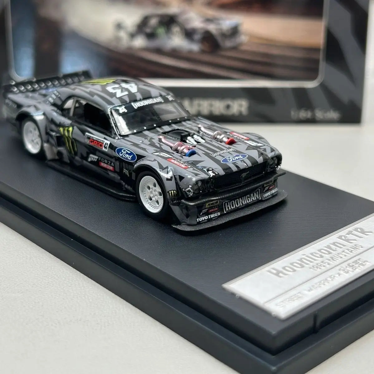 SW 1:64 Mustang Hoonicorn RTR V3 Alloy Car Diecasts Vehicles Car Model Miniature Scale Model Car Toy Gift