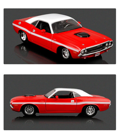Maisto 1:24 Dodge Challenger R/T Coupe 1970 Alloy Car Diecasts & Toy Vehicles Car Model Miniature Scale Model