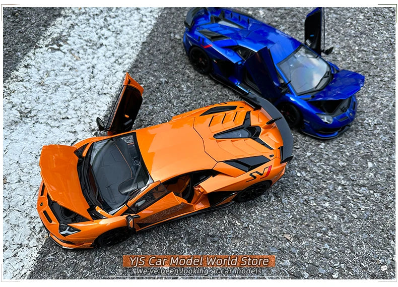 AUTOART 1/18 Lamborghini Aventador SVJ Car Model