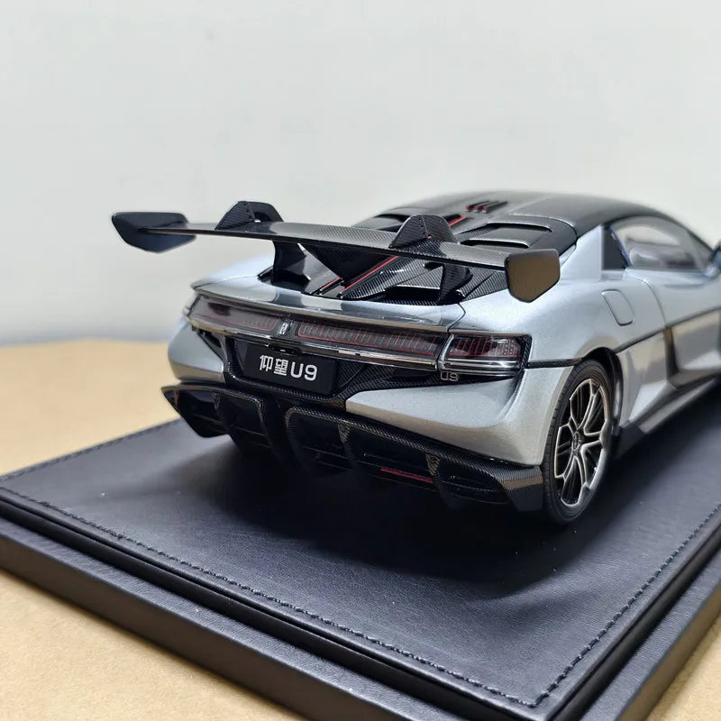 BYD YANGWANG U9 1:18 Official Alloy Car Model High-End Sport Coupe Collectible Vehicle Model For Enthusiasts