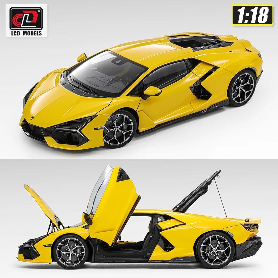 LCD Cast model collection 1:18 Lamborghini Revuelto Collection of metal sports car models