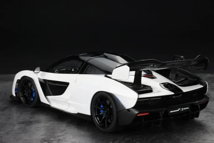 Autoart 1:18 Senna Simulation Limited Edition All Open Alloy Metal Static Car Model Toy Gift