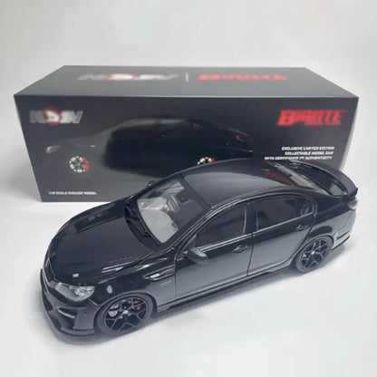 Diecast 1:18 Scale Holden HSV GTSR Black Alloy Static Car Model Ornament Souvenir Display Collection Hobby Gift