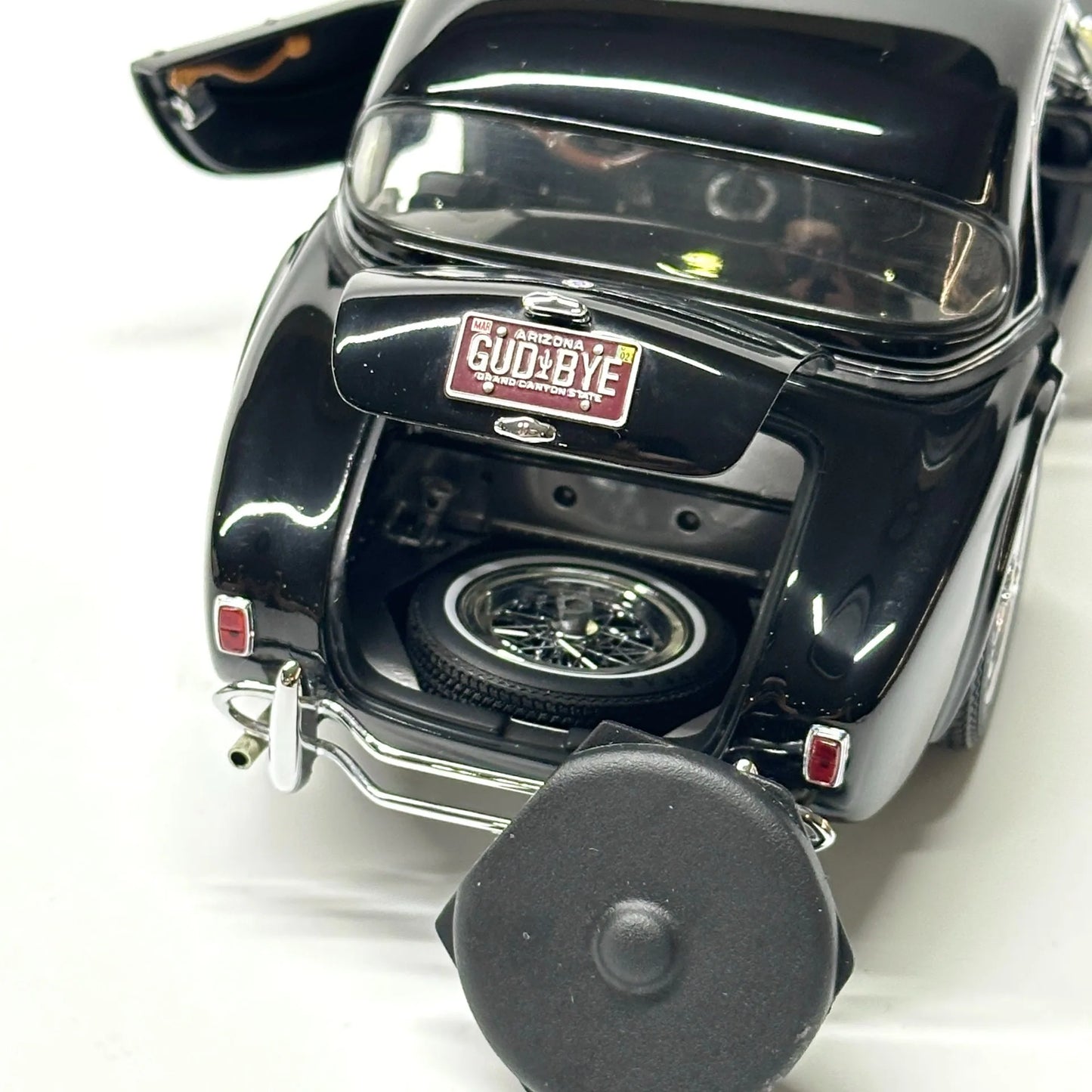 Exoto 1:18 AC Cobra Shelby 289 Black Simulation Limited Edition All Open Alloy Metal Static Car Model Toy Gift