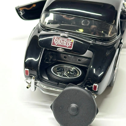 Exoto 1:18 AC Cobra Shelby 289 Black Simulation Limited Edition All Open Alloy Metal Static Car Model Toy Gift