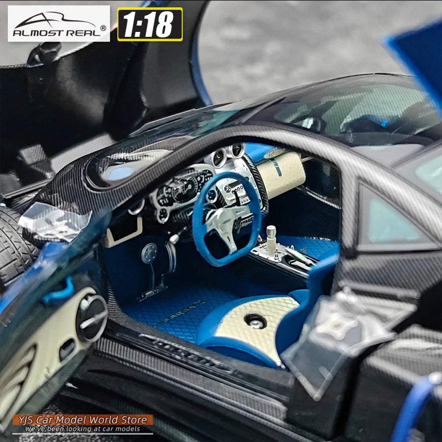 Almost Real diecast model 1:18 Pagani Zonda Tricolore - 2010  car model alloy collection gift to friends and family