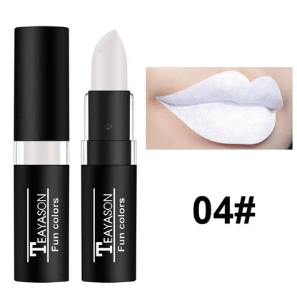 Nude Lipstick Matte Velvety Vampire Makeup Punk Black Lip Gloss Smooth Waterproof Lasting Durable Dark Paint Cosmetics -12 Colors