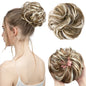 Synthetic Messy Hair Bun Extensions Big Curly Elastic Hair Scrunchies Hairpieces Chignon Donut Updo Hair Pieces for Women