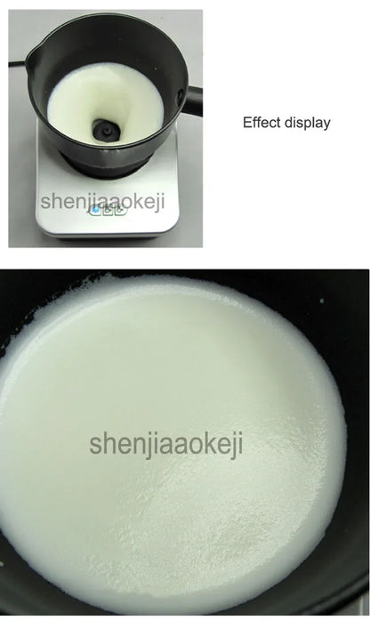 Semi-automatic Milk Frother Machine Electric Mixer Tea/coffee /milk Steamer Foamer Beater hot cold foaming machine 220v 550w