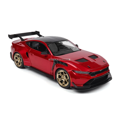 Bburago 1:18 Ford Mustang GTD Alloy Vehicle Car Model Toy Collection Gift Multiple Styles