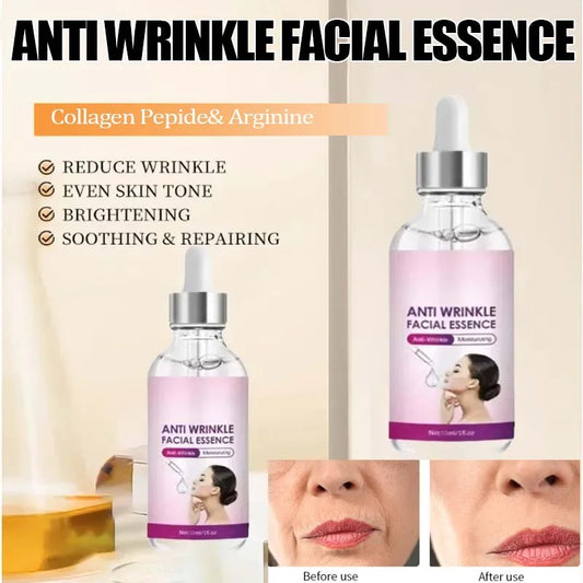 Instant anti‑wrinkle moisturizing serum