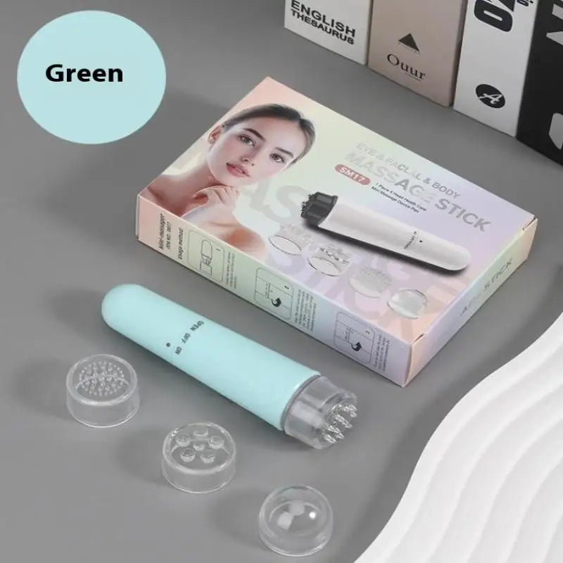 4 In 1 Electric Facial Massager Micro Vibration Eye Beauty Instrument For Relax Eye Dark Circles Eye Bags Puffiness Eye Massage
