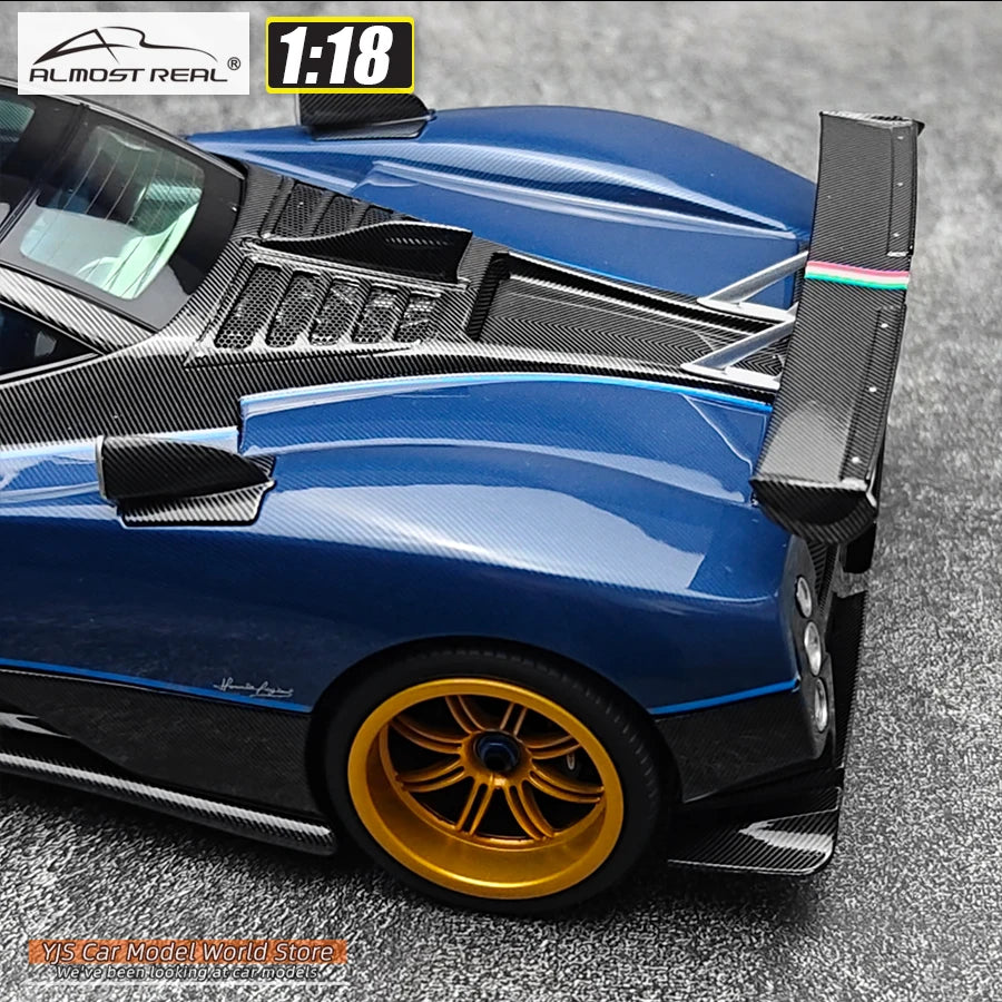 Almost Real diecast model 1:18 Pagani Zonda Tricolore - 2010  car model alloy collection gift to friends and family