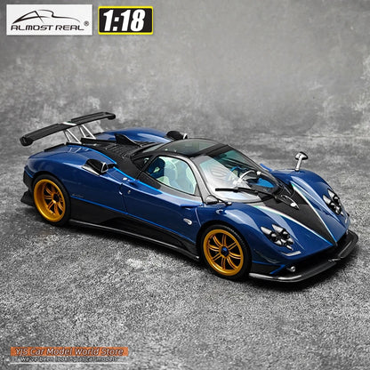 Almost Real diecast model 1:18 Pagani Zonda Tricolore - 2010  car model alloy collection gift to friends and family