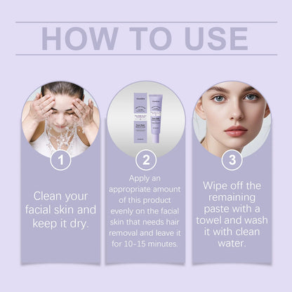 Viareline Aloe Vera Facial Hair Removal Cream Lasting Soothing Growth Inhibitor Good Smell For Women Man Body Remove Hair Creams