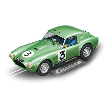 Carrera Digital 1/32 Shelby Cobra 289 Le Mans Hardtop Coupe #3 1963 Racing Car Model