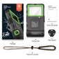 Multi-functional, durable, waterproof, 15m/50ft, universal 6.9 inch waterproof phone case, IP68, professional diving photography