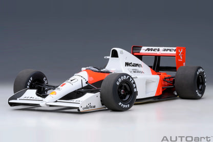 AUTOART New 1/18  Honda MP4/6 1991 #1 (with McLaren logo)  Car model  Send to a friend  Personal collection Static ornament