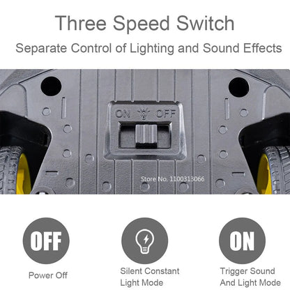 BYD YANGWANG U9 1:24 Cars Miniature Models Toys Wheel Shock Absorption Light Music Supercar
