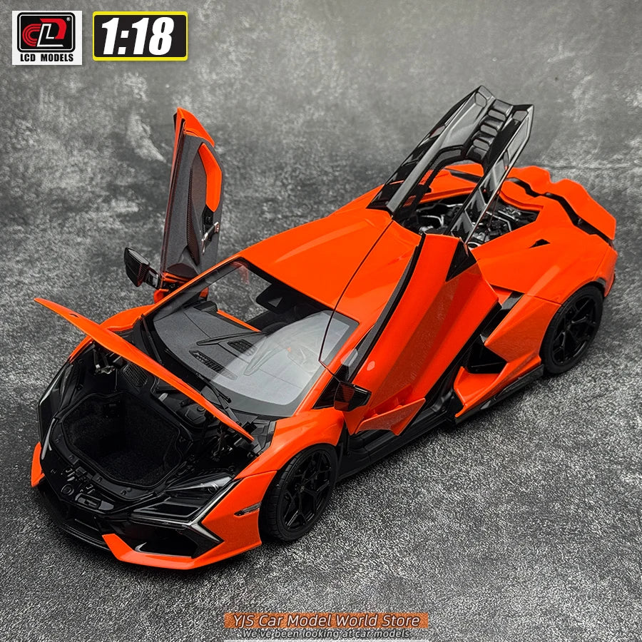 LCD Cast model collection 1:18 Lamborghini Revuelto Collection of metal sports car models
