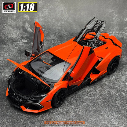 LCD Cast model collection 1:18 Lamborghini Revuelto Collection of metal sports car models